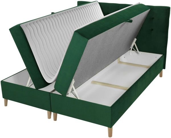 Boxspringbett Abenaki, Farbe: Magic Velvet 2201 Bild 3