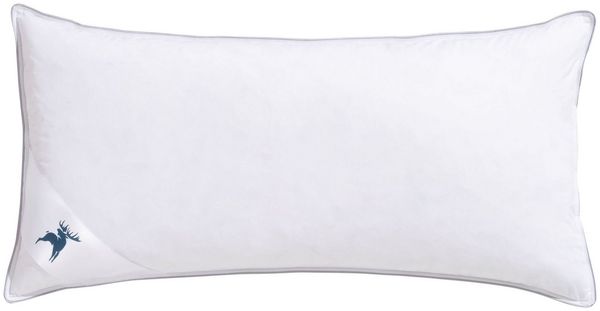 Älgdröm Federkopfkissen Lodiken Kopfkissen 40x80 cm, 80x80 cm, Füllung: Federn, Bezug: Baumwolle, Bauchschläfer, Rückenschläfer, Seitenschläfer, Kissen, DOWNPASS zertifiziert und NOMITE