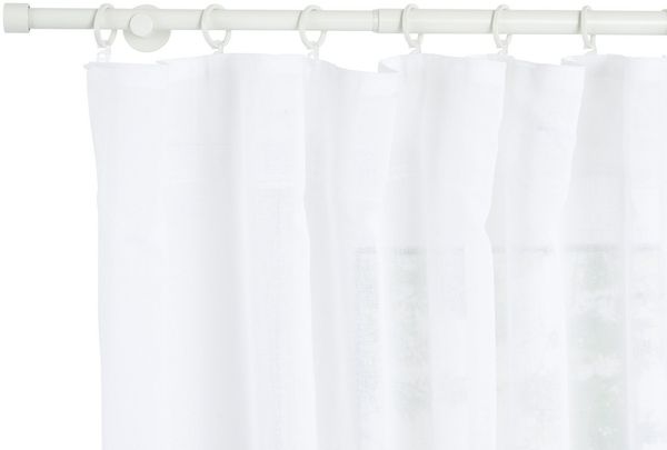 ondeco Gardinenstange Teleskopgarnitur Trendy, Ø 19 mm, 1-läufig, ausziehbar, Bohren, verschraubt