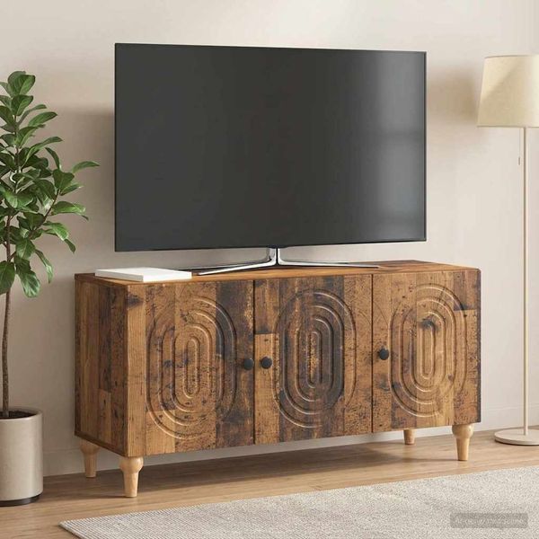 vidaXL TV-Schränk Altholz 99 x 34,5 x 50 cm Holzwerkstoff 894263
