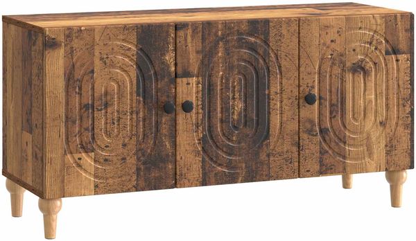 vidaXL TV-Schränk Altholz 99 x 34,5 x 50 cm Holzwerkstoff 894263