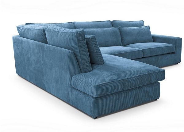 Beautysofa Ecksofa mit dekorativen Kissen PARMA, im modernes Design, klassische Polsterecke inklusive Wellenfedern Bild 3