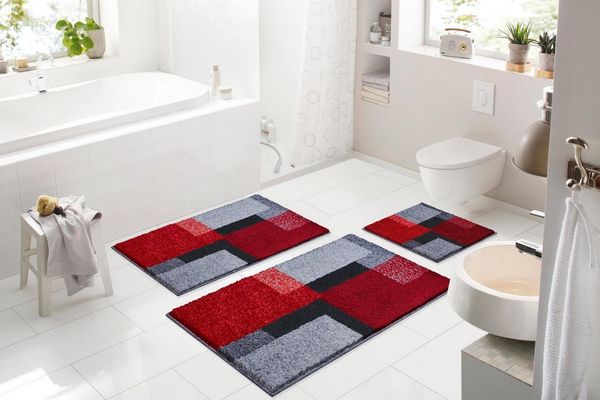 Grund Badteppich Atala, 50x60 cm, rot