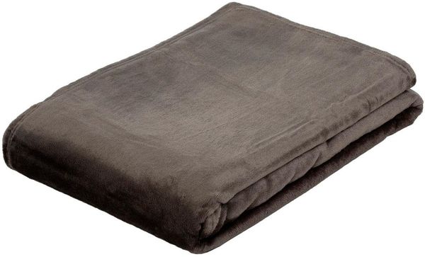 Wohndecke Memphis, Gözze, in tollen Unifarben, Kuscheldecke