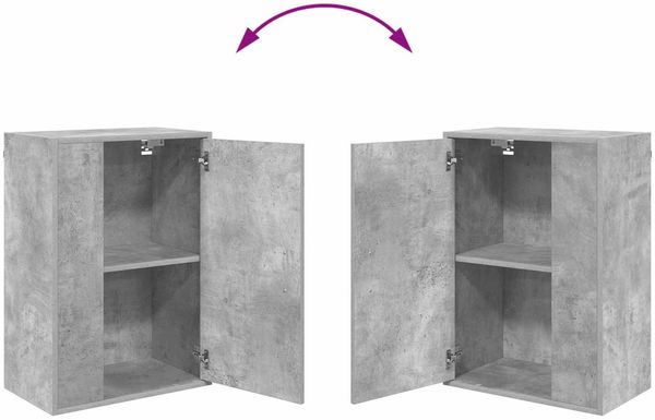 vidaXL TV-Schrankset Beton Grau Holzwerkstoff 3397899 Bild 11