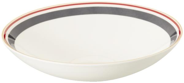 Dibbern Capri Schale 20 cm Anthrazit / Rosé Bild 1