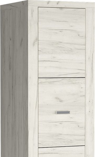 Lomadox Kleiderschrank INGENIO-161 Garderobenschrank Schlafzimmerschrank Wardrobe modern in weiß