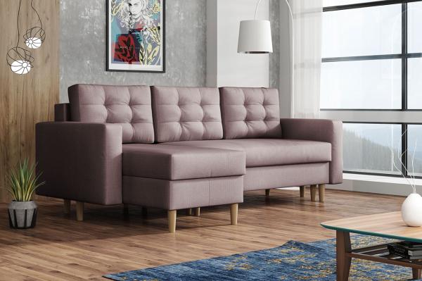 Ecksofa Ana, Farbe: Kronos 27