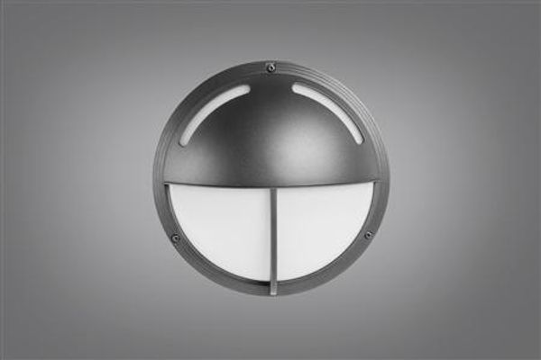 Halbschirm/Schlitz/Kreuz 12W LED 6W-12W 3000-3500-4000K RAL7024