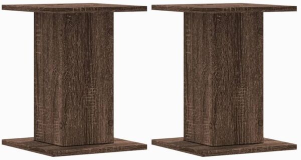 vidaXL Pflanzenständer 2 Stk. Eichen-Optik 30x30x40 cm Holzwerkstoff 3307852