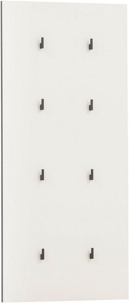 Schildmeyer Alexa Hakenpaneel 157209, Cremebeige, 49 x 2,6 x 109 cm