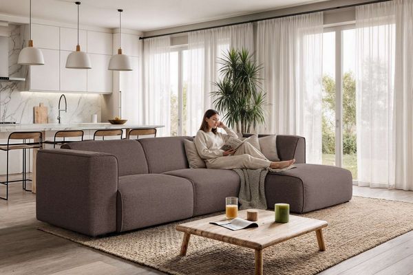 OTTO home Ecksofa Merid L-Form, B: 295 cm - OTTO. Verlässliche Qualität, jederzeit durch Module erweiterbar
