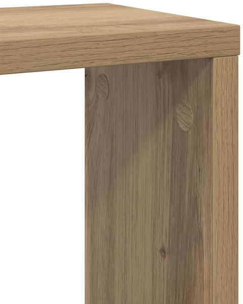 vidaXL Wandregale mit Regal 2 pcs Artisan-Eiche Holzwerkstoff 875178 Bild 10