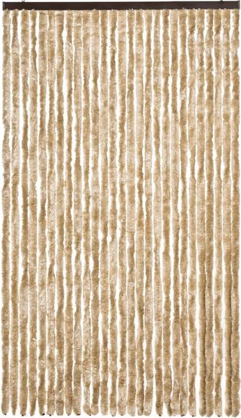 vidaXL Insektenschutz-Vorhang Beige 120x220 cm Chenille 315137 Bild 3