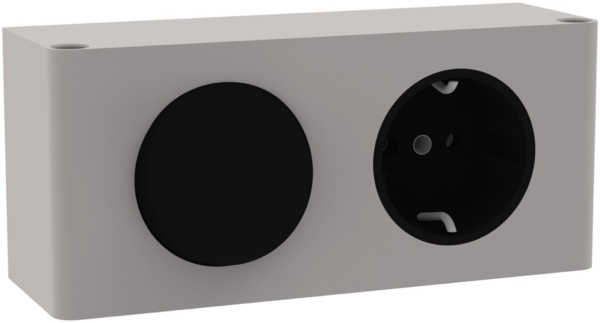 FACKELMANN COMPACT LINE Energie Box, Schalter, Steckdose, Klemme