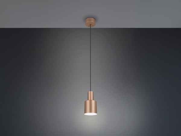 Trio Leuchten Pendelleuchte Agudo 319400165, Metall Coffee, exkl. 1x E27