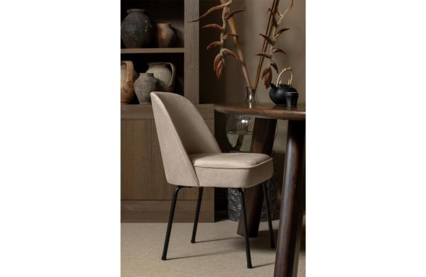 Esszimmerstuhl Vogue Samt, Kaki Bild 2