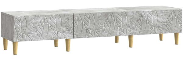 vidaXL TV-Schränk 147 x 34,5 x 30 cm Betongrau Holzwerkstoff 895168