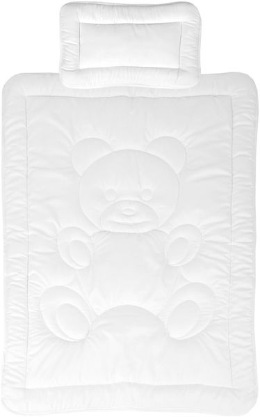 Kindersteppbettenset 'Teddy'40x60/100x135 cm