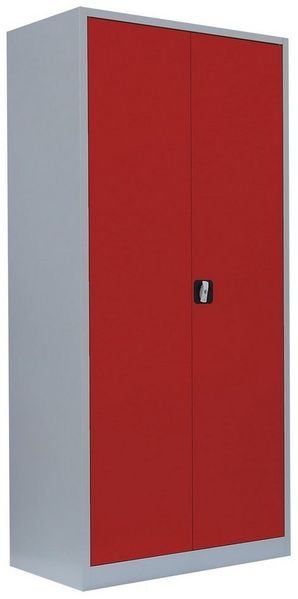 Steelboxx Mehrzweckschrank Aktenschrank Metallschrank abschließbar Büroschrank 195x92,5x42,2cm (1-St) Mehrzweckschrank abschließbar