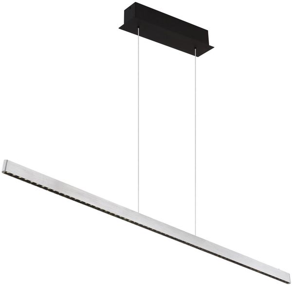 GLOBO LIGHTING LED-Hängeleuchte DENTSY, Dimmfunktion, Memoryfunktion, mehrere Helligkeitsstufen, LED fest integriert, Neutralweiß, Höhenverstellbar, Stufenloser Touchdimmer, Touch Ein/Aus, Esszimmer