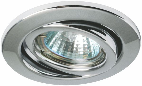 Nice Price Basic Einbauleuchten schwenkbar max. 50W 230V GU10 51mm Chrom/Metall3031