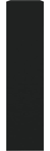 vidaXL Schuhschrank mit Spiegel 2 Fächer Schwarz 63x17x67 cm 342629 Bild 6