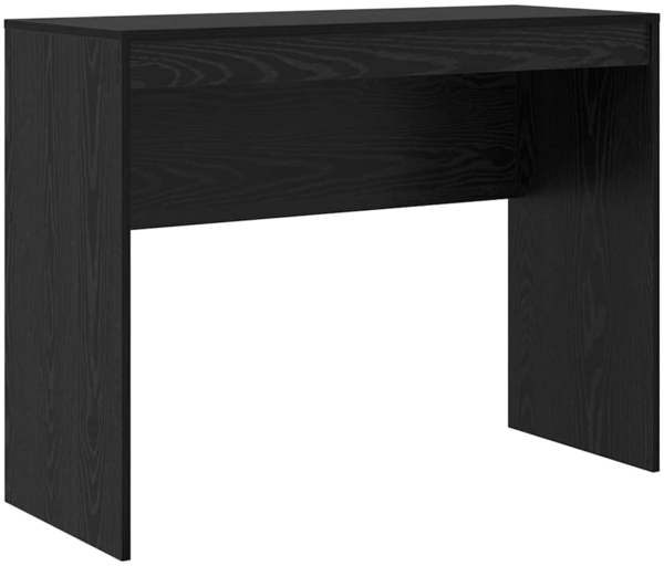 vidaXL Schreibtisch mit Stauraum mit Regal 2 pcs Schwarz Eichen-Optik 3337330 Bild 4