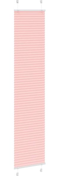 vidaXL Plissee Rosa 50x200 cm Stoffbreite 49,4 cm Polyester 4015456 Bild 3