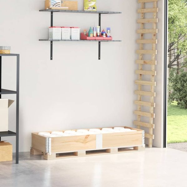 vidaXL Paletten-Aufsatzrahmen 150x50 cm Massivholz Kiefer 4010293