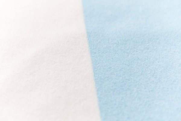 David Fussenegger Decke Luca Blockstreifen Hellblau (140x200 cm) 45572140 Bild 2