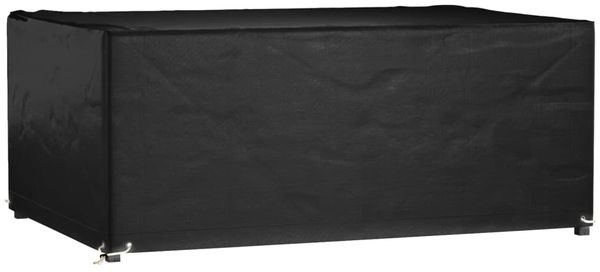 vidaXL Gartenmöbel-Abdeckung 8 Ösen 180x122x75 cm Rechteckig 319292