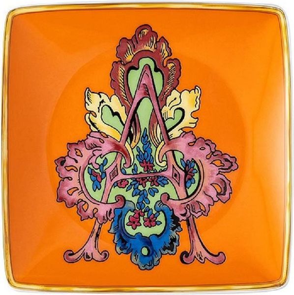 Versace Schmuckablage by Rosenthal Schale Holiday Alphabet A