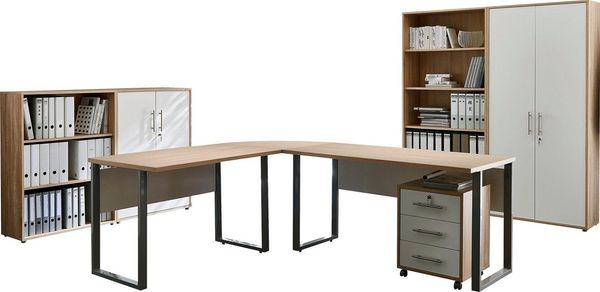 BMG Möbel Büromöbel-Set Tabor Office 1, (Set, 8-tlg) Bild 5