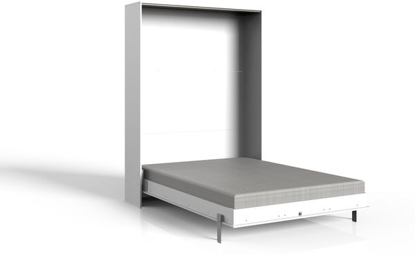 Klappbett >JUIST< (BxHxT: 152x213x43 cm) in WEISS - 152x213x43cm (BxHxT) Bild 2