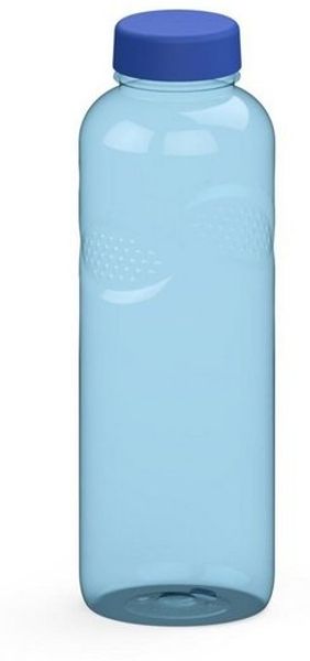 elasto Trinkflasche Carve Refresh 01574203-00003 1l transparent-blau/b