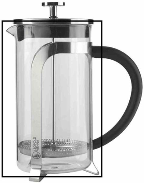 Ersatzglas Kaffebereiter Kaffeemaschine Kaffeekanne Kochen Kaffee Heißgetränke
