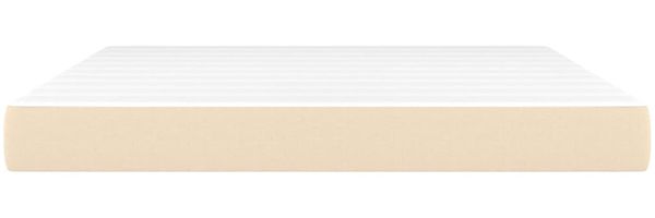 vidaXL Taschenfederkernmatratze Mittel Creme 180x200x20 cm Stoff 347839 Bild 3