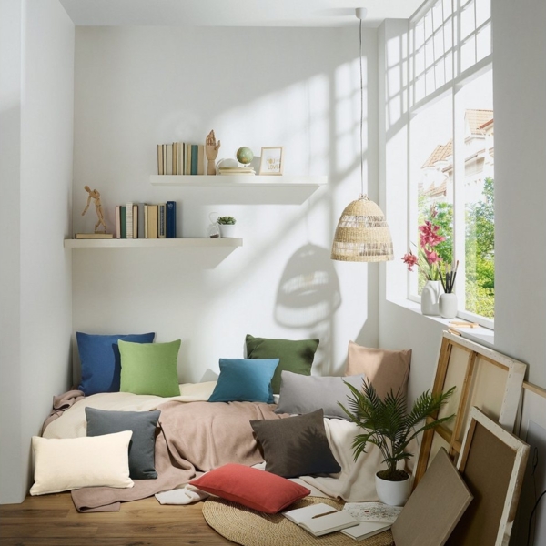 Erwin Müller Kissenbezug Kissenhülle "London" 2er-Pack, (2 Stück), Baumwolle Uni Bild 2