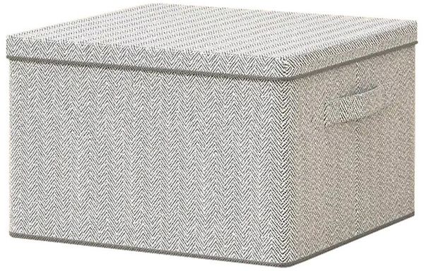 Agger Aufbewahrungsbox Faltbare Aufbewahrungsbox mit Deckel, Kleiderspeicherbox, große Aufbewahrungsbox, Kleiderschrank-Aufbewahrungsbox