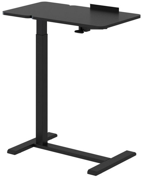 Maclean Schreibtisch MC-120 Mobiler Laptoptisch mit Höhenverstellung 76-111cm, Steh-/Sitztisch mit Neigungsfunktion Home-Office