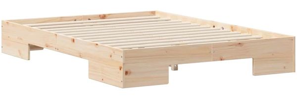 vidaXL Bettgestell Braun 120 x 190 cm 873040 Bild 7