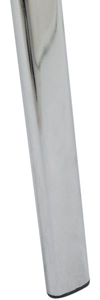 CLP Stuhl Ken Chrom Kunstleder stapelbar und mit modernem Design,grau Bild 5