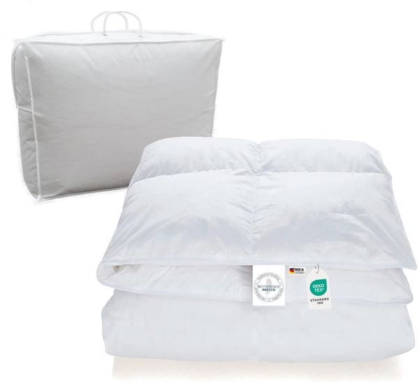 1600g neue sibirische Daunen Federn Bettdecke Daunendecke 135x200 warm