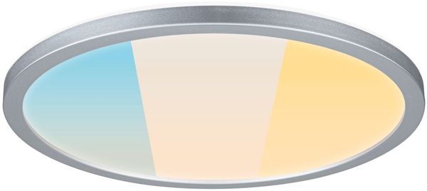 LED Panel Atria Shine White Select IP44 rund 298mm 14,8W 2250lm 3000 - 6500K Chrom matt
