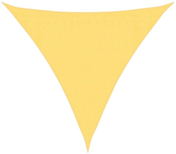 vidaXL Sonnensegel 160 g/m² Beige 3x3x3 m HDPE 311142