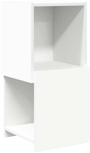vidaXL Eckschrank Weiß 30,5 x 30 x 65 cm Holzwerkstoff 889837