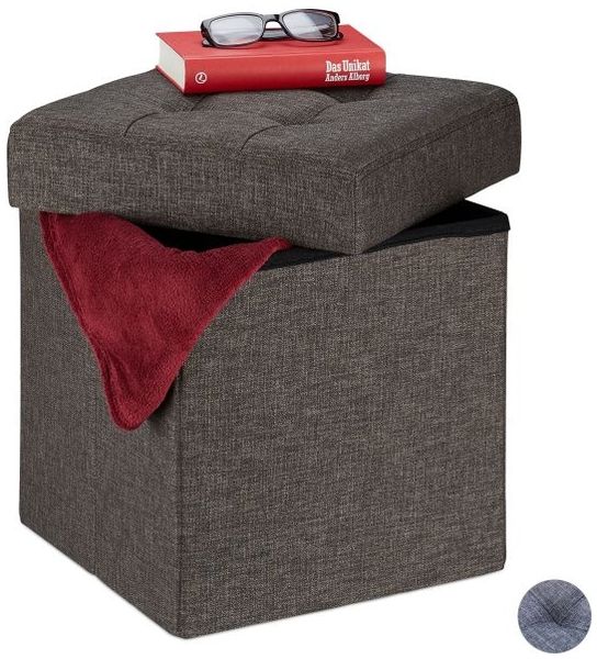 Sitzhocker mit Stauraum