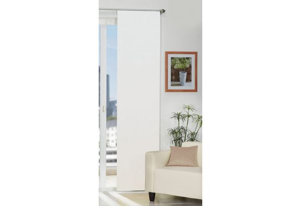 Home Wohnideen Schiebegardine Rom 245 x 60 cm weiß