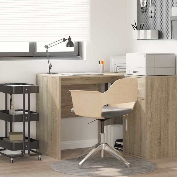 vidaXL Schreibtisch Sonoma-Eiche 102 x 50 x 75 cm Holzwerkstoff 869540